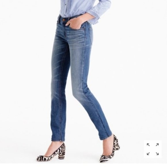 J. Crew Matchstick denim straight leg jeans